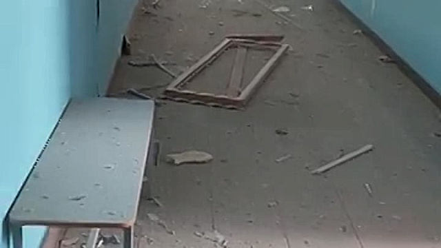 Опубликовано первое видео из школы в Казани, где произошла стрельба