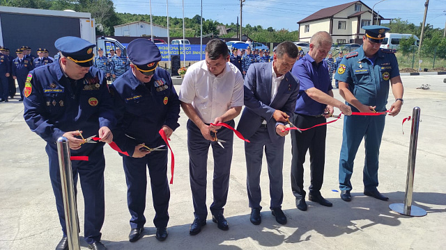 Под Анапой открылась новая пожарная часть