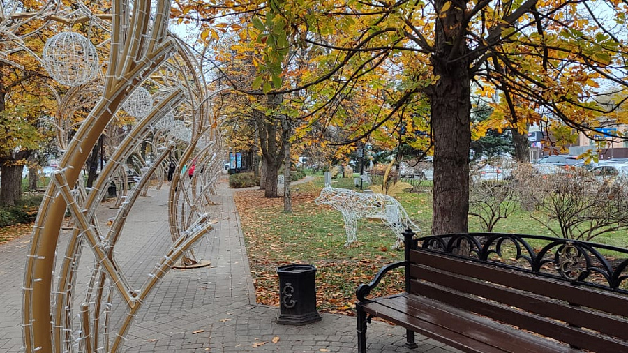 «Это же для вас»: мэр Краснодара призвал не вредить новогодней иллюминации на Александровском бульваре