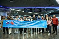 В аэропорту Сочи торжественно встретили китайских туроператоров