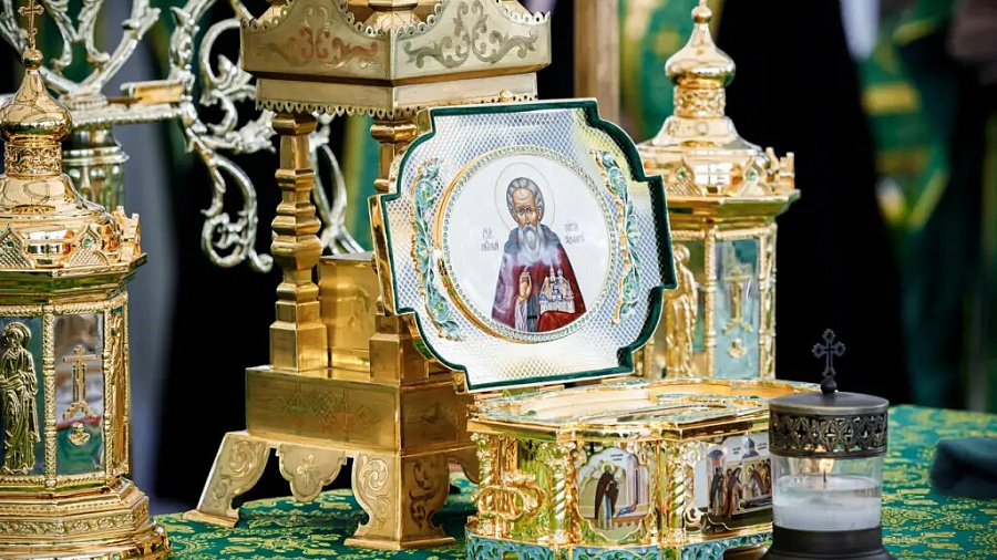 В Краснодар 23 августа прибудут мощи Святого преподобного Сергия Радонежского