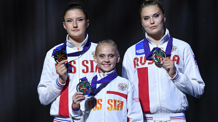  Спортсмены из Краснодарского края выиграли 8 медалей на чемпионате Европы по спортивной акробатике