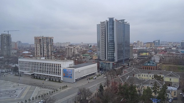 В Краснодаре и крае в конце рабочей недели погода готовит смешанные осадки: дожди, мокрый снег и ветер до 20 м/с