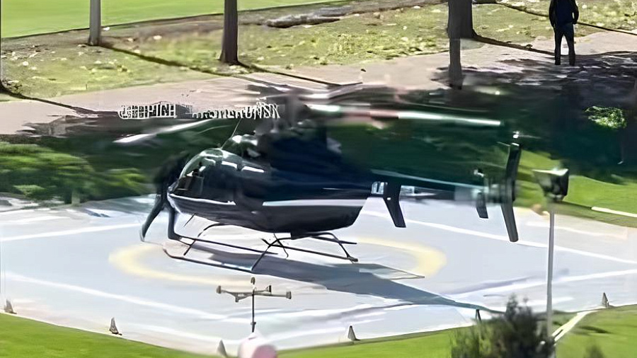 Сергей Галицкий прилетел в парк «Краснодар» на вертолете и удивил горожан