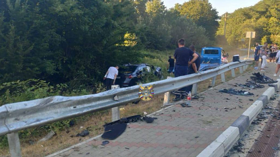 В Геленджике пассажир иномарки погиб в ДТП 