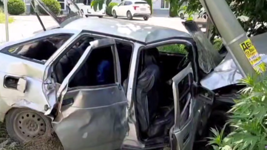 В Брюховецком районе авария унесла жизнь человека, еще 5 людей пострадали