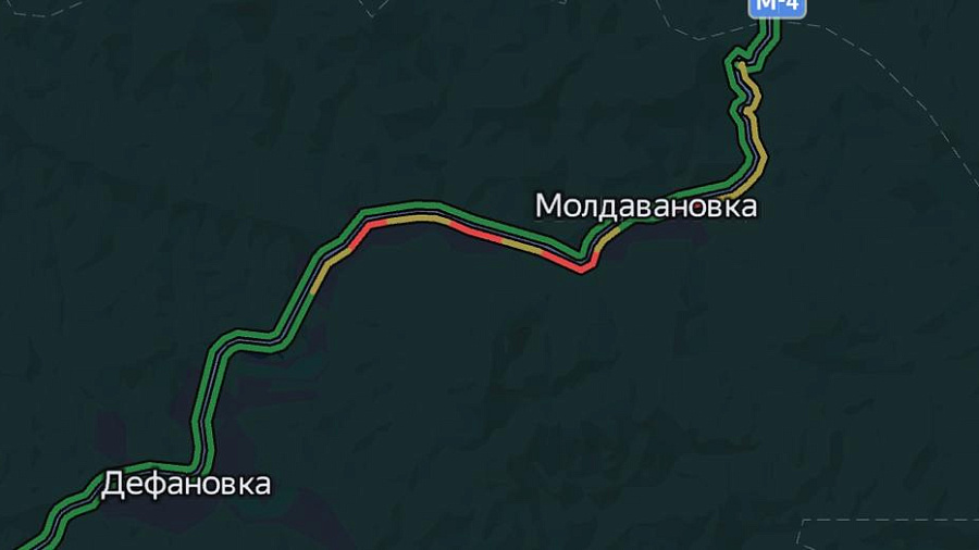 Под Горячим Ключом на выходных автомобилисты встали в многокилометровые пробки