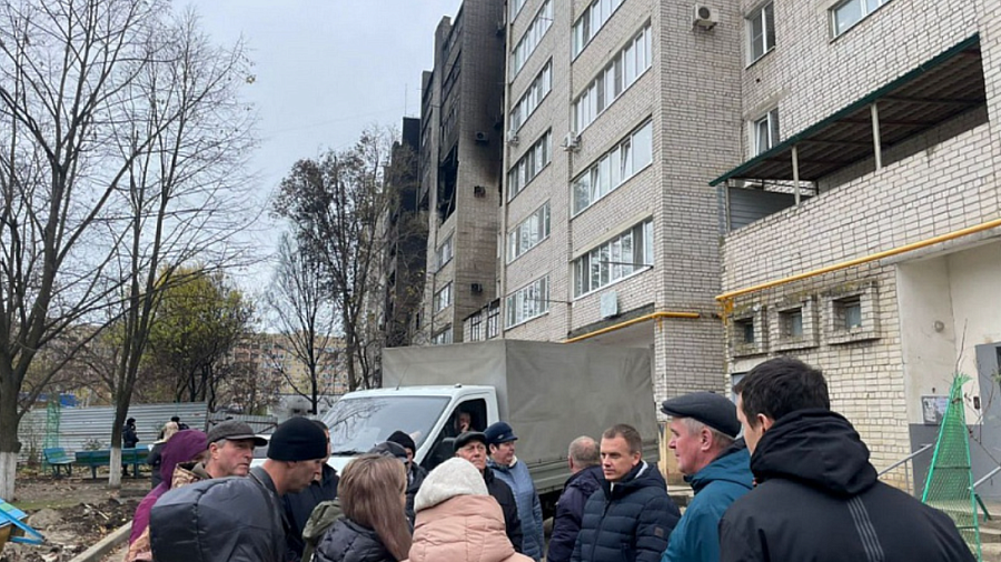 В Ейске на время разбора подъездов в доме, пострадавшем при крушении Су-34, закроют детский сад