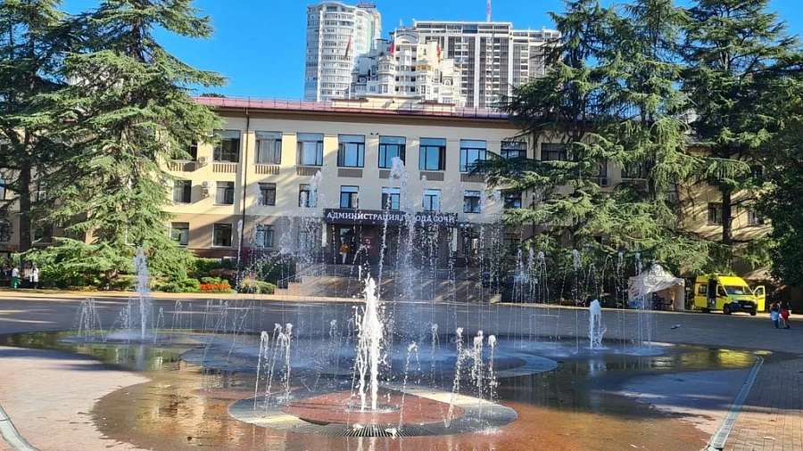 Работа фонтанов в Сочи завершится 5 ноября