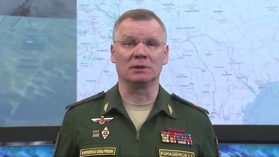 Город Изюм взят под контроль ВС РФ. Минобороны России опубликовало видео брифинга по военной операции на Украине за 24 марта