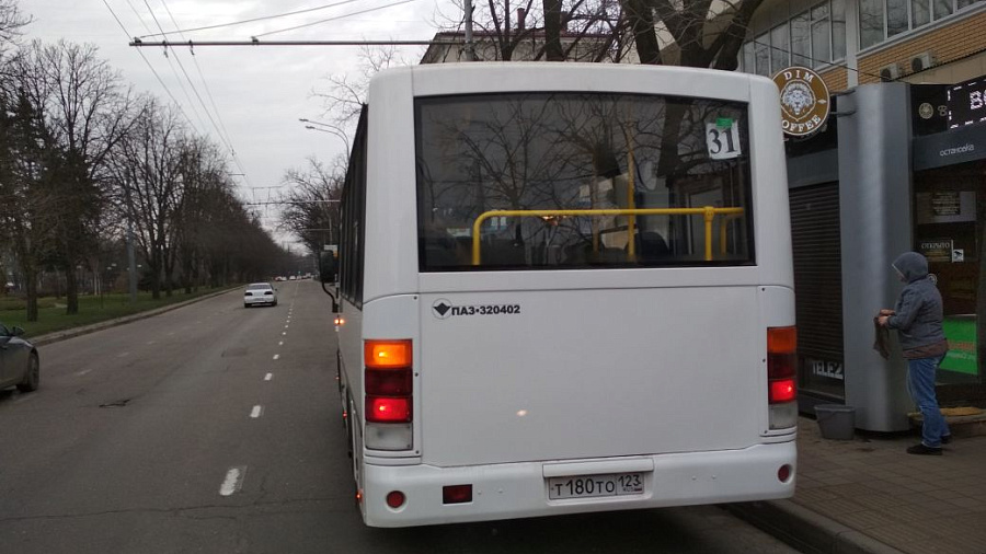 В Краснодаре водитель маршрутки отказался везти пассажира без наличной оплаты