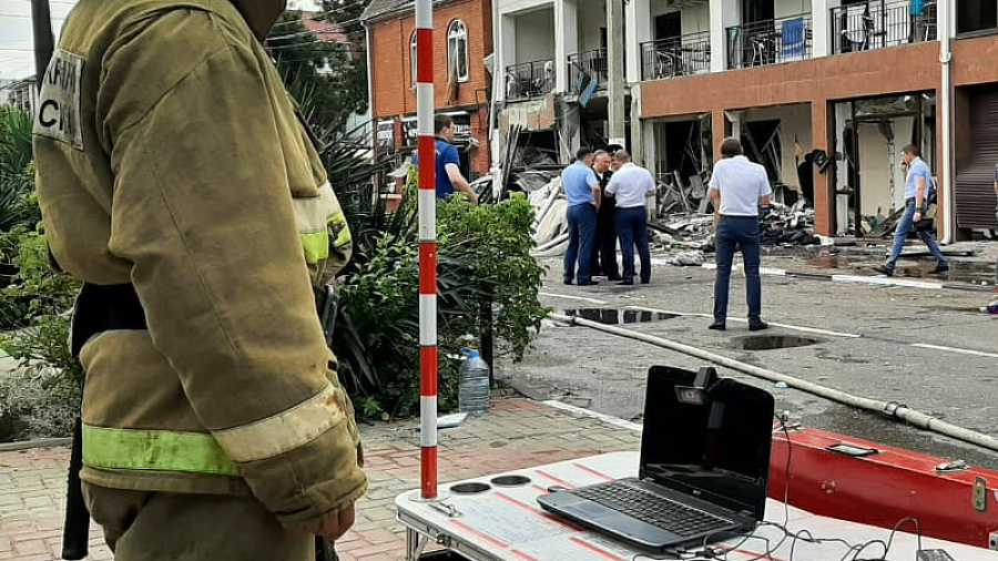Ожоги, переломы, травмы головы. Количество пострадавших во время взрыва в гостинице Геленджика увеличилось до 5 человек