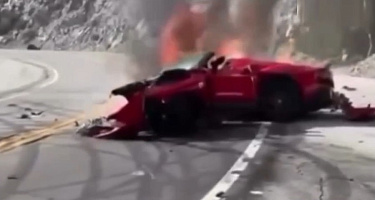 Зампелла разбился на Ferrari 296 GTS: видео смертельной аварии 