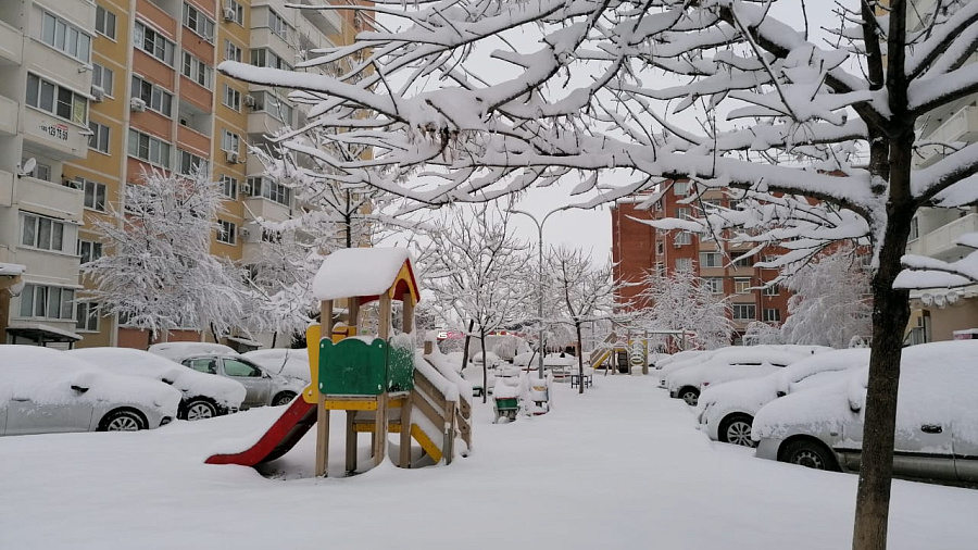 В Краснодаре и крае в  конце недели ожидаются сильные ночные морозы и дожди с мокрым снегом