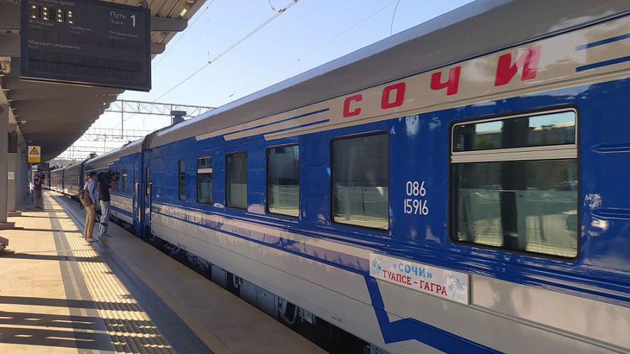 Туристический поезд «Сочи» возобновит рейсы в Абхазию с конца апреля