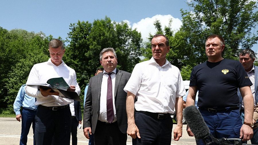 Губернатор Вениамин Кондратьев после визита в Апшеронский район раскритиковал работу местной администрации