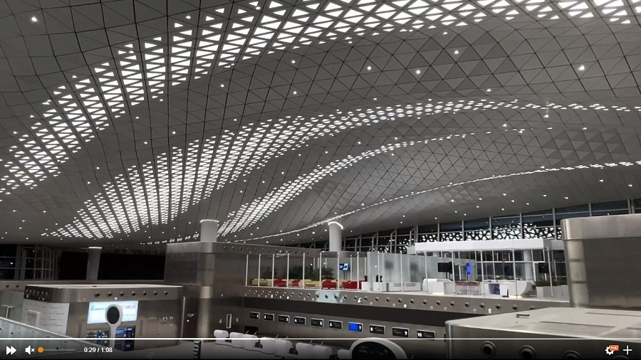 Опубликовано видео нового терминала аэропорта в Геленджике