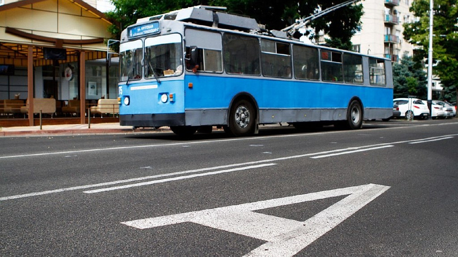 В Краснодаре появятся новые выделенные полосы для общественного транспорта
