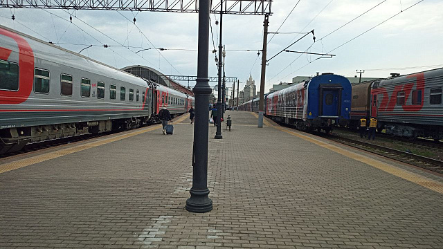 Количество задерживающихся поездов в Краснодарском крае сократилось до семнадцати