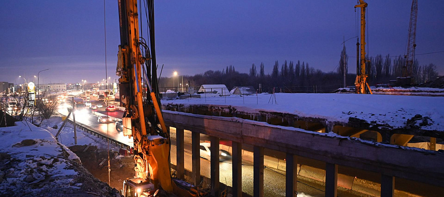 В Краснодаре на Фадеевском путепроводе откроют движение к 1 сентября 2026 года