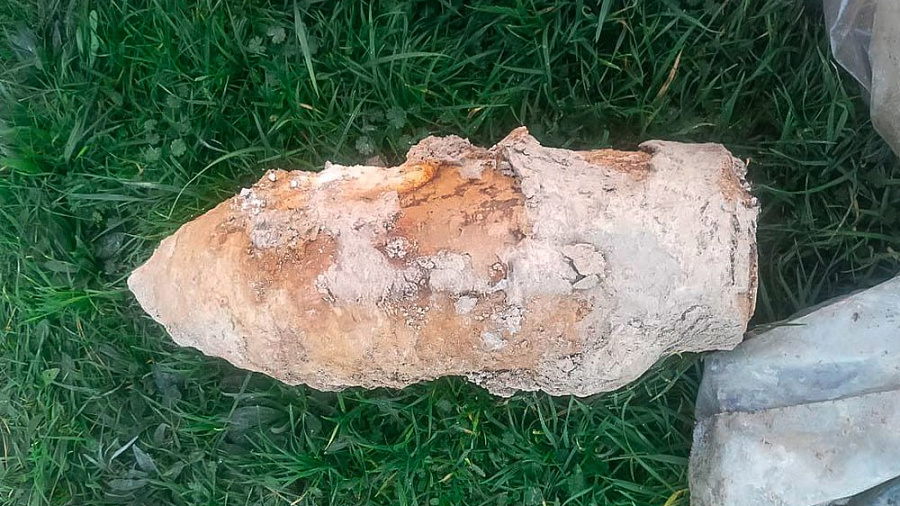 В Геленджике уничтожили авиабомбу ФАБ-50 и мину времен ВОВ