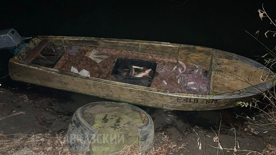 В Краснодарском крае трое ночных браконьера заказника «Приазовский» могут пойти под суд за незаконную рыбалку 