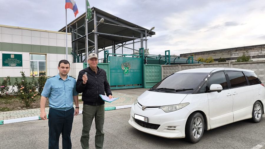 Краснодарские таможенники отправили в СВО конфискованную «Toyota Estima» из Абхазии