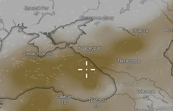 Жители Краснодара заметили пыль из Сахары на машинах и одежде
