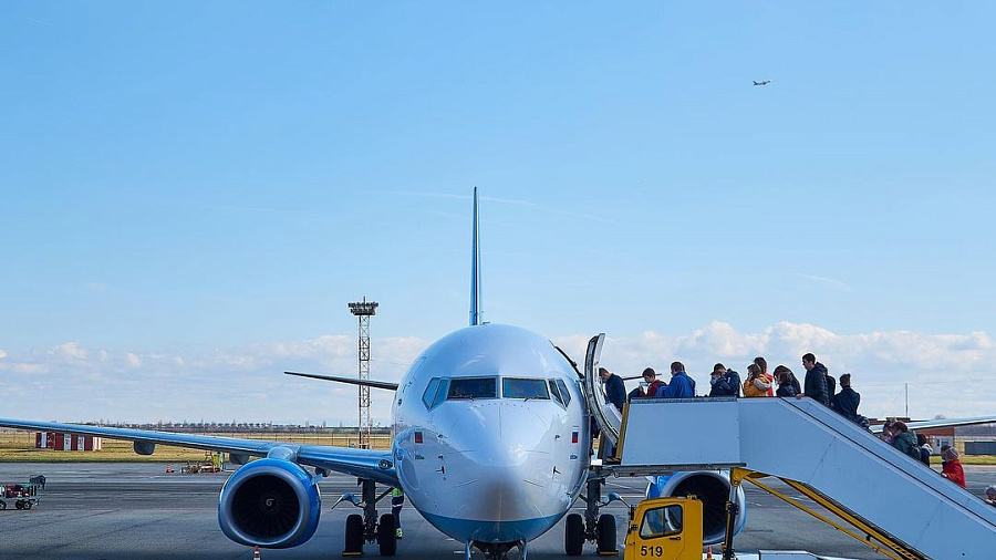 Аэропорт Краснодара запустил чартерный рейс в Египет