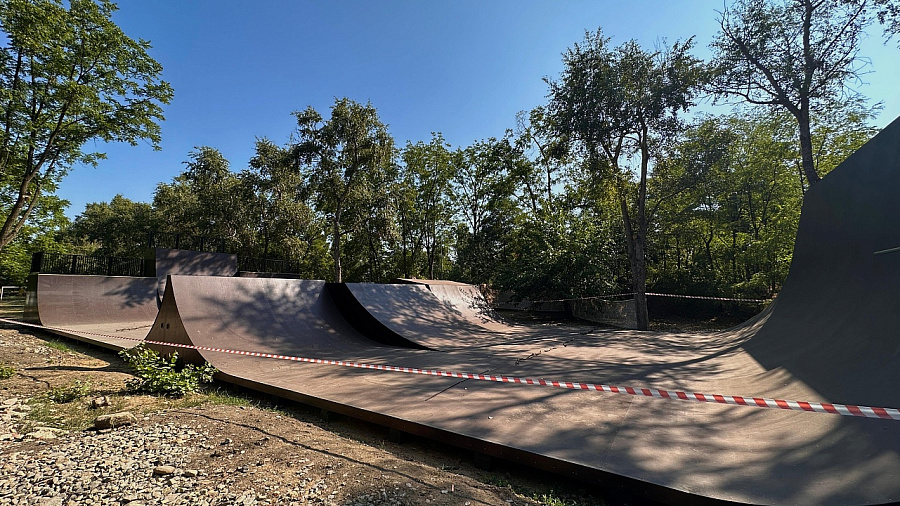 В Краснодаре построили новую BMX-площадку возле Дворца спорта «Олимп»