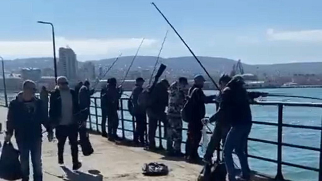 Жители Новороссийска жалуются на браконьеров, незаконно ловящих кефаль