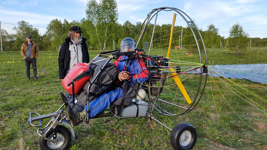 Путешественник Фёдор Конюхов совершит рекордный перелёт на мотопараплане из Архангельска до Новороссийска