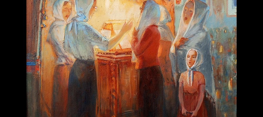 В Краснодаре открылась выставка Василия Полякова «Февральские окна»