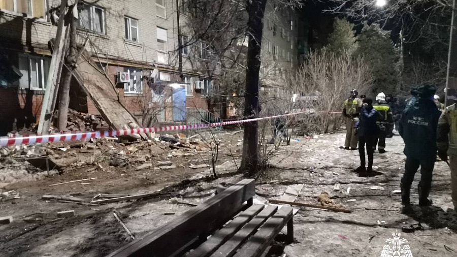 SHOT: баллон для монтажа натяжных потолков взорвался в квартире в Белореченске