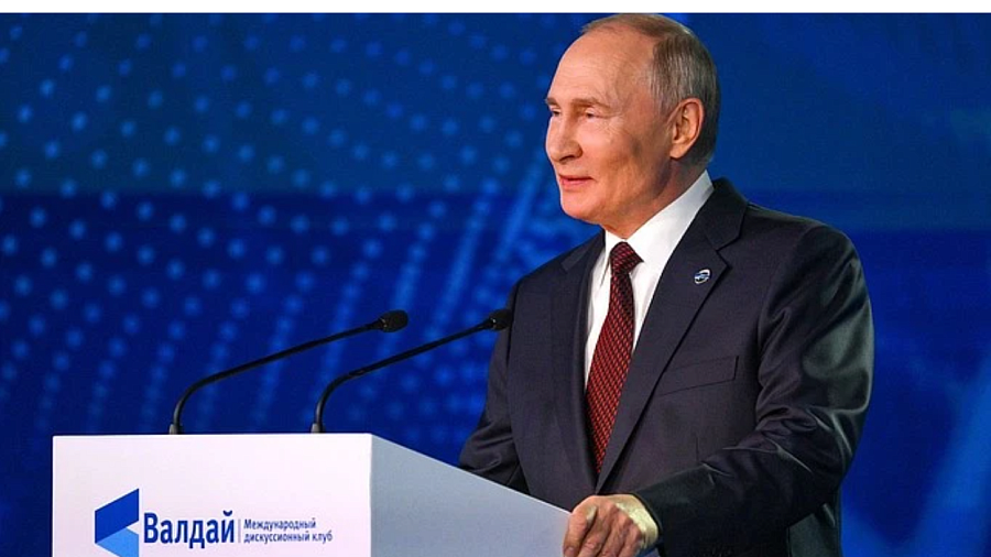 Владимир Путин посетит заседание Международного дискуссионного клуба «Валдай» в Сочи