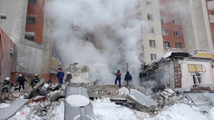 В Нижнем Новгороде взорвалось кафе, расположенное рядом с жилой многоэтажкой (ВИДЕО)