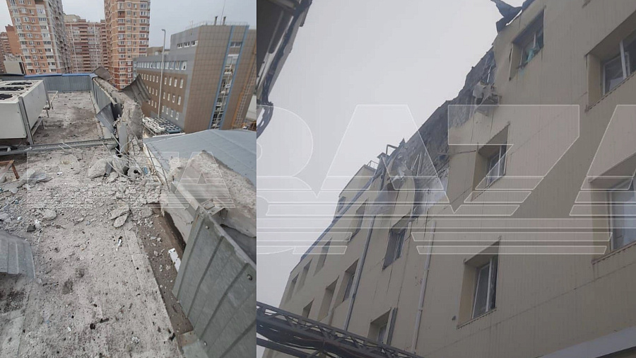 Были слышны взрывы, выбило окна, повредило кровлю: центр Краснодара атаковали беспилотники