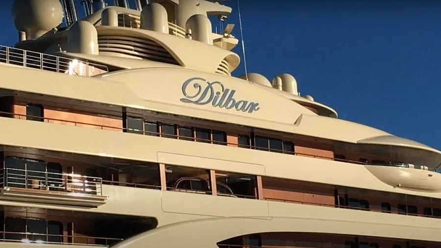 Власти немецкого Гамбурга «арестовали» яхту Dilbar, принадлежащую Алишеру Усманову