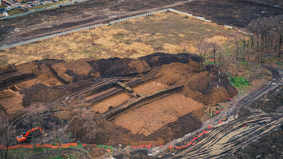 В Краснодаре недалеко от парка Галицкого археологи раскопали древнее кладбище