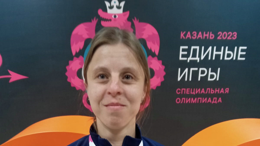 Первую медаль в копилку сборной команды Краснодарского края на Единых играх СОР завоевала спортсменка в беге на снегоступах