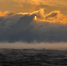 В Анапе Черное море «закипело» на морозе