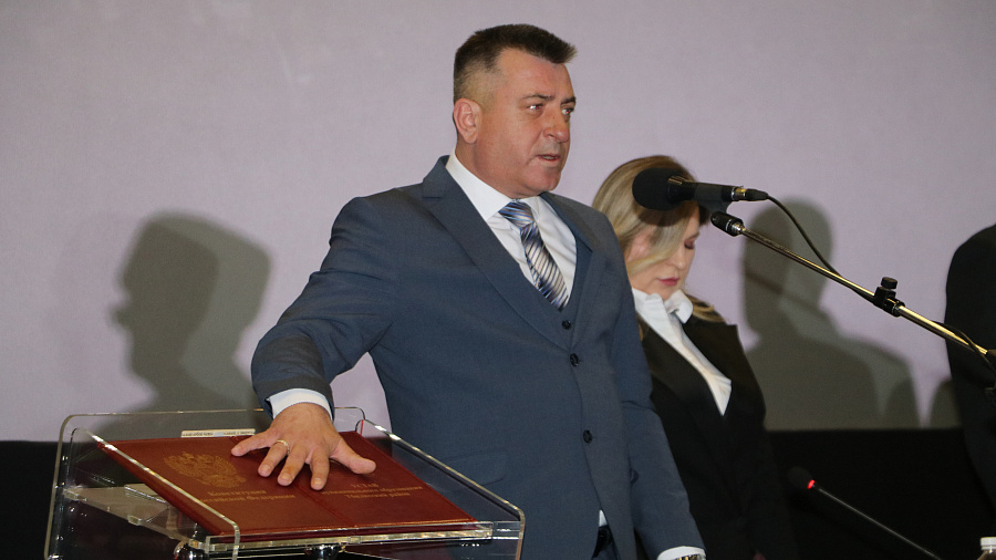 Олег Ляхов принес присягу главы Тбилисского района 