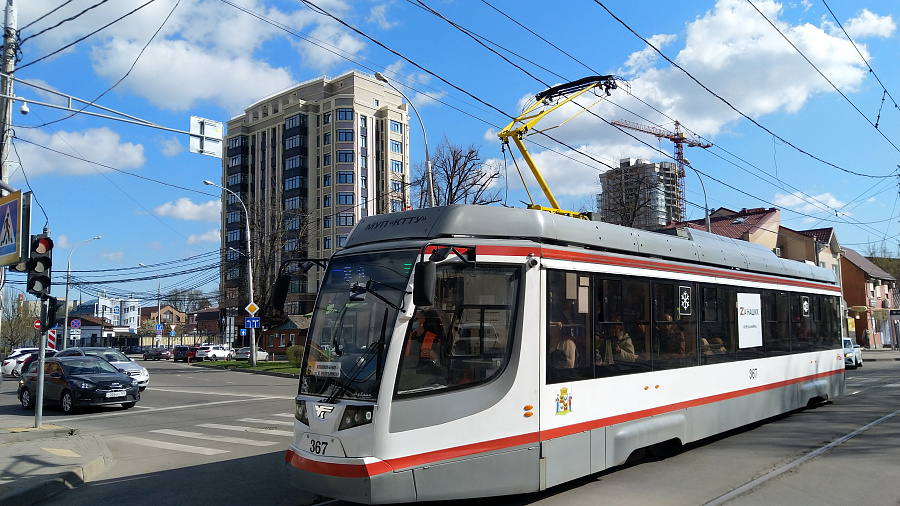 Названы сроки строительства новых трамвайных путей в районе Западного Обхода Краснодара 