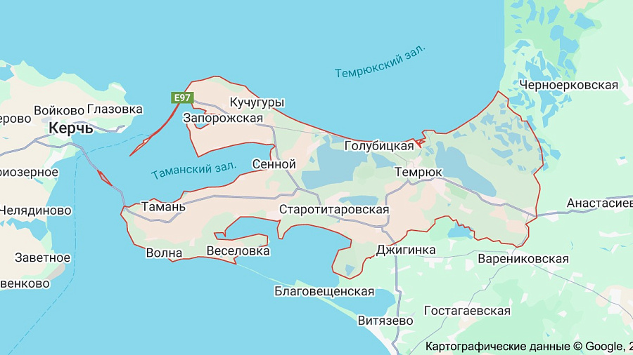 Обломки дрона ВСУ упали в Темрюкском районе 