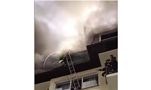 На видео сняли последствия мощного взрыва в жилом комплексе Ростова-на-Дону