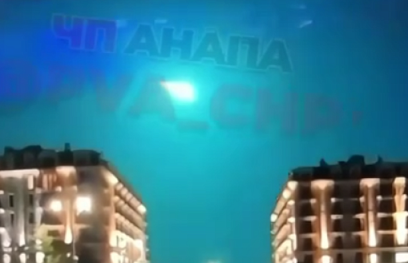 На камеру попал метеорит, который разрушился на черноморском побережье 