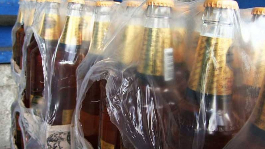 В Краснодарском крае сотрудники ДПС изъяли более 18 тонн пива, нелегально провозимого в грузовике
