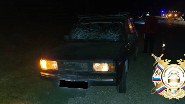 В Абинском районе пенсионерка на «ВАЗе» сбила 35-летнего пешехода