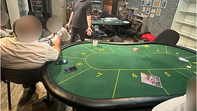 В центре Краснодара накрыли тайное казино с элитными игроками и видеонаблюдением