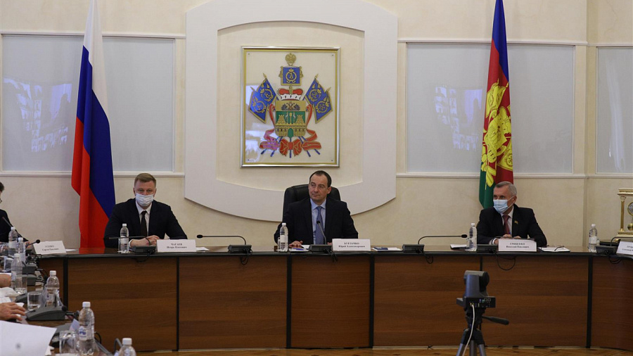 Председатель ЗСК провел заседание Совета законодателей Краснодарского края